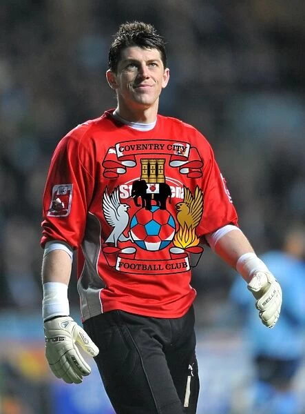 Keiren Westwood: Coventry City Goalkeeper in Action against Newcastle United (Championship, 09-12-2009)
