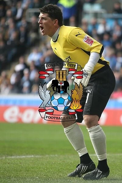 Keiren Westwood in FA Cup Sixth Round Action: Coventry City vs. Chelsea at Ricoh Arena (March 7, 2009)