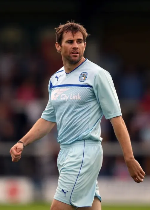 Framed Print : Kevin Kilbane in Action for Coventry City against Hinckley United during Pre-Season Friendly at De Montfort Park Framed Print : Kevin Kilbane in Action for Coventry City against Hinckley United during Pre-Season Friendly at De Montfort Park