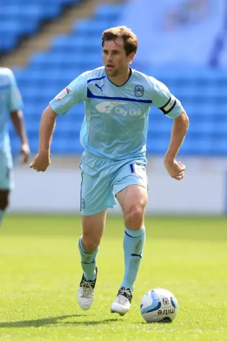 Framed Print : Kevin Kilbane in Action for Coventry City against Stevenage at Ricoh Arena (Npower League One, 2012)