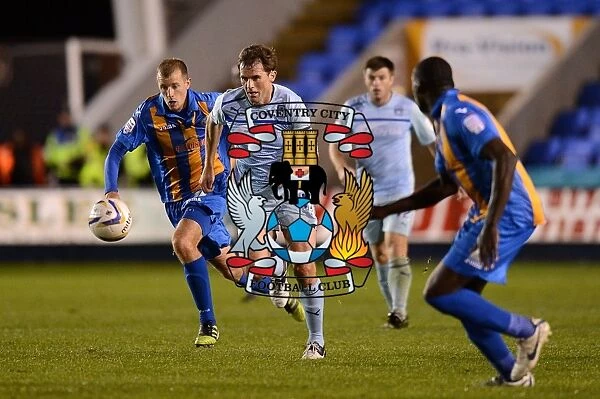 Kevin Kilbane in Action: Coventry City vs Shrewsbury Town, Npower League One