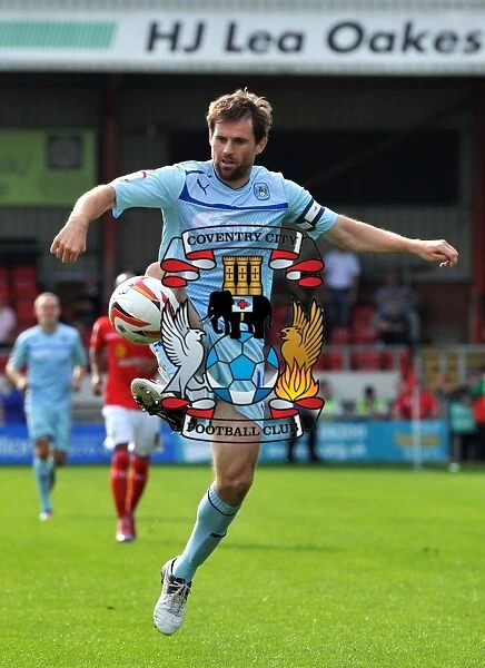 Kevin Kilbane Leads Coventry City in Npower League One Clash against Crewe Alexandra at Gresty Road (September 1, 2012)
