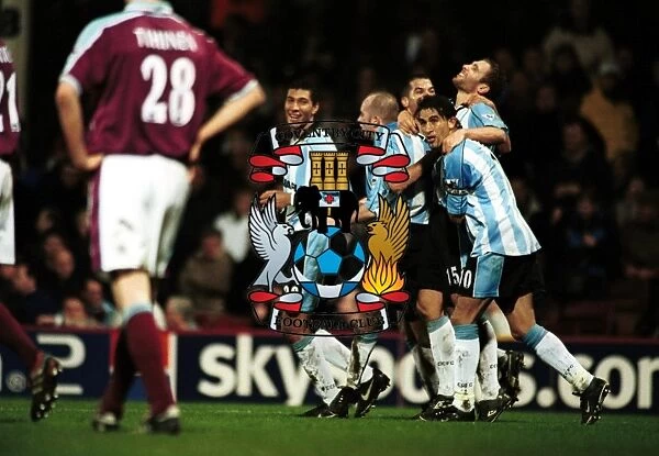 Last-Minute Drama: Coventry City's Thrilling Goal at Upton Park vs. West Ham (FA Carling Premiership, 2001)