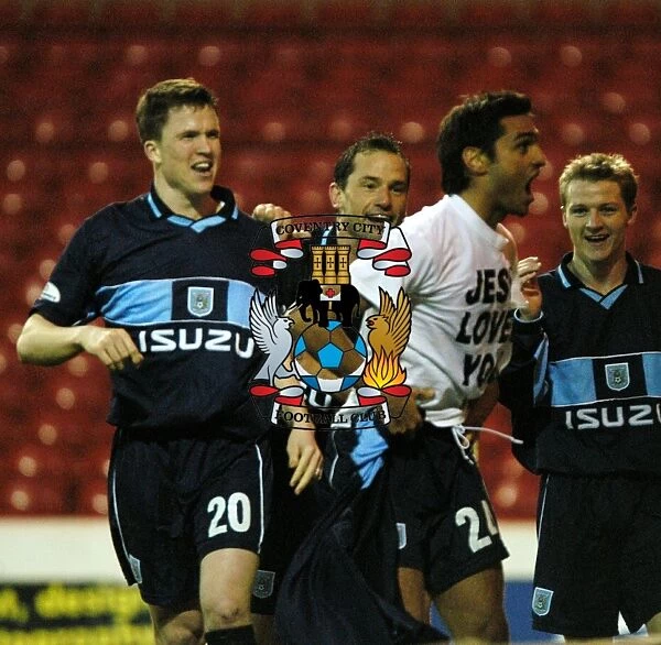 Last-Minute Drama: Juan Sara's Equalizer Saves Coventry City a 1-1 Draw Against Nottingham Forest (January 18, 2003)