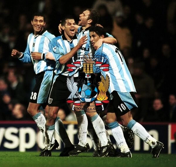 Last-Minute Thriller: Coventry City's Dramatic Goal at Upton Park vs. West Ham (FA Carling Premiership, 12-02-2001)