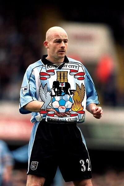 Lee Carsley in Action: Coventry City vs Ipswich Town (Premier League, 21-04-2001)