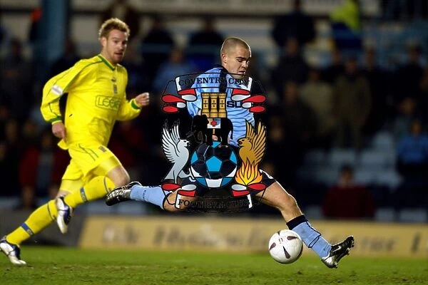 Lee Fowler Scores the Opener: Coventry City vs. Cardiff City - AXA FA Cup Third Round Replay (15-01-2003)
