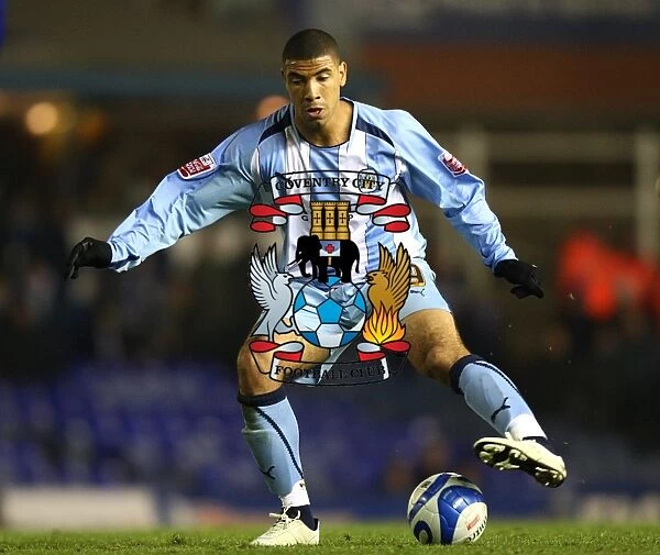 Leon Best Scores for Coventry City Against Birmingham City in Championship Match at St. Andrews Stadium (03-11-2008)