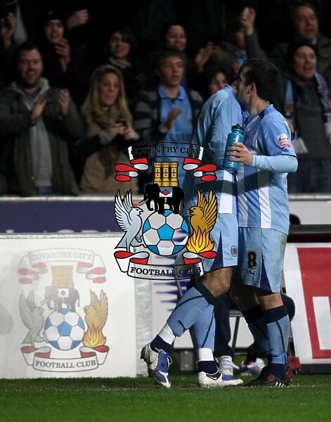 Leon Best's Euphoric Goal Celebration with Michael Doyle: Coventry City's FA Cup Upset Against Blackburn Rovers (2009)