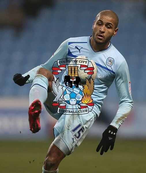 Leon Clarke in Action: Coventry City vs Tranmere Rovers, Npower Football League One Clash at Ricoh Arena