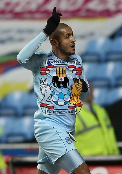 Leon Clarke Scores First Goal for Coventry City Against Tranmere Rovers at Ricoh Arena (Npower Football League One, 16-01-2013)