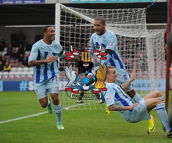 Leon Clarke Scores Opening Goal: Coventry City vs. Sheffield United (Sky Bet League One)