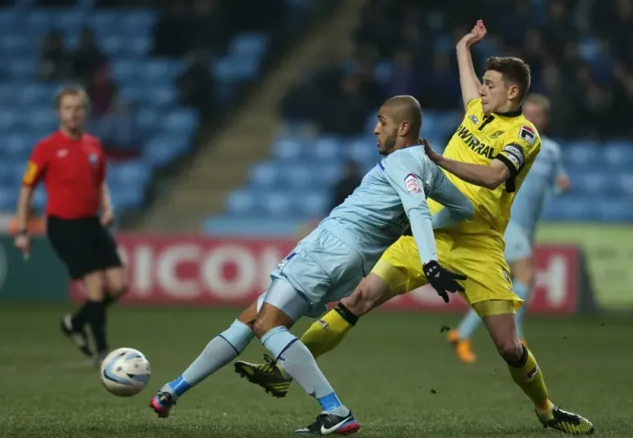 Framed Print : Leon Clarke vs Ash Taylor: Intense Rivalry in Coventry City vs Tranmere Rovers League One Clash (January 16, 2013) Framed Print : Leon Clarke vs Ash Taylor: Intense Rivalry in Coventry City vs Tranmere Rovers League One Clash (January 16, 2013)