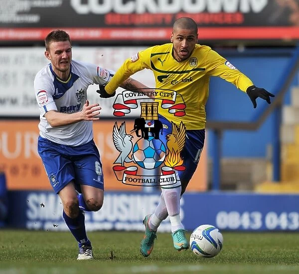 Leon Clarke's Overpowering Moment: Coventry City's Triumph at Bury's Gigg Lane (Npower League One)