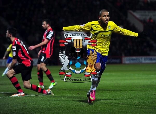 Leon Clarke's Thrilling Goal: Coventry City Upsets AFC Bournemouth in Football League One