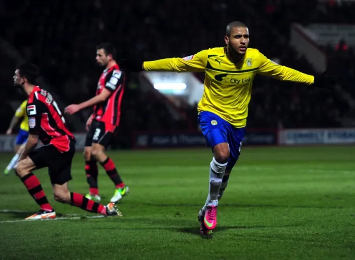 Framed Print : Leon Clarke's Thrilling Goal: Coventry City Upsets AFC Bournemouth in Football League One Framed Print : Leon Clarke's Thrilling Goal: Coventry City Upsets AFC Bournemouth in Football League One