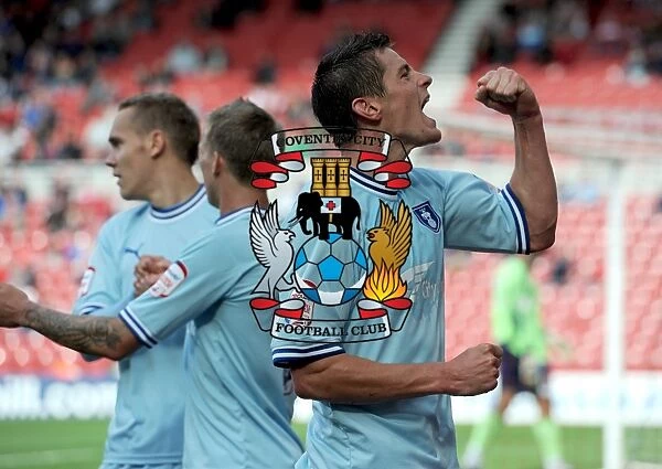 Lucas Jutkiewicz Scores First Goal for Coventry City in Championship Match vs. Middlesbrough