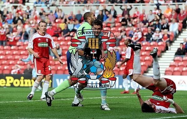 Lucas Jutkiewicz's Historic First Goal for Coventry City in Championship Match Against Middlesbrough (2011)