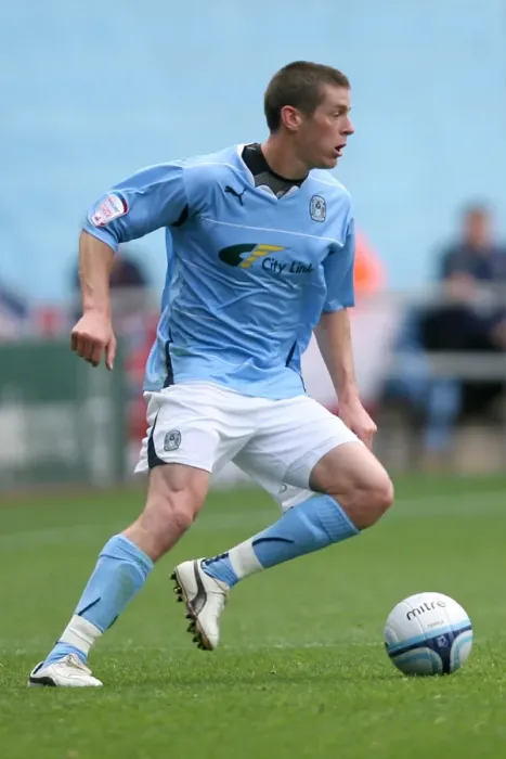 Framed Print : Lukas Jutkiewicz of Coventry City Faces Off Against Leicester City in the Npower Championship at Ricoh Arena (September 11, 2010) Framed Print : Lukas Jutkiewicz of Coventry City Faces Off Against Leicester City in the Npower Championship at Ricoh Arena (September 11, 2010)