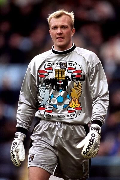 Magnus Hedman: Coventry City Goalkeeper in Action vs Charlton Athletic (FA Carling Premiership, Highfield Road, 24-02-2001)