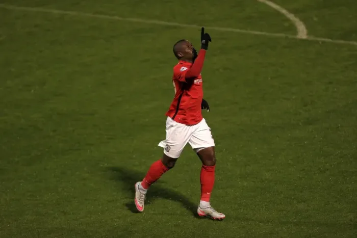 Framed Print : Marc Antoine-Fortune's Hat-Trick: Coventry City Clinches Sky Bet League One Win over Colchester United