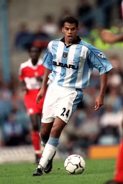 Framed Print : Marcus Hall in Action: Coventry City vs Middlesbrough, Premier League (August 19, 2000)