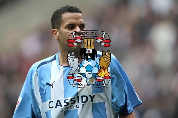 Marcus Hall of Coventry City FC in FA Cup Sixth Round Action Against Chelsea at Ricoh Arena (7th March 2009)