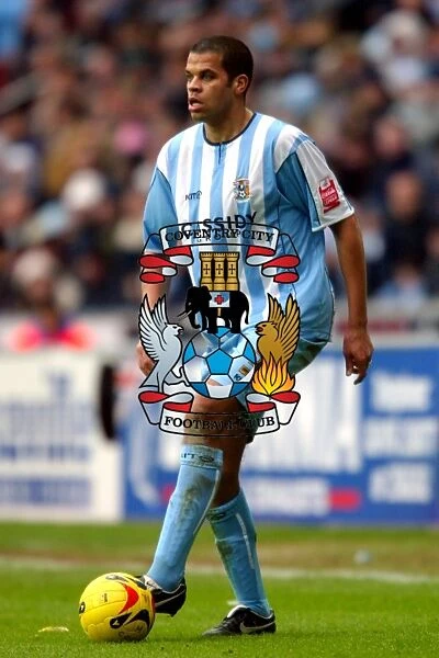 Marcus Hall vs Burnley: A Moment from Coventry City's February 25, 2006 Match at Ricoh Arena
