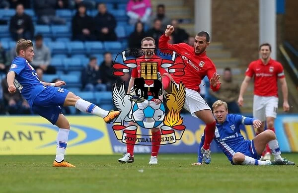 Marcus Tudgay vs. George Williams: Intense Clash in Sky Bet League One Match at MEMS Priestfield Stadium