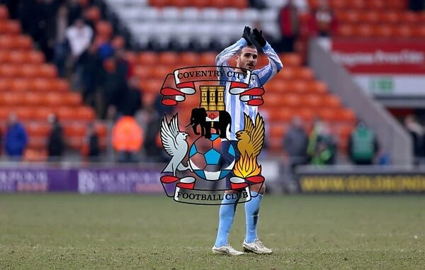 Marcus Tudgay's Victory Salute: Coventry City's Triumph at Blackpool (Sky Bet League One)