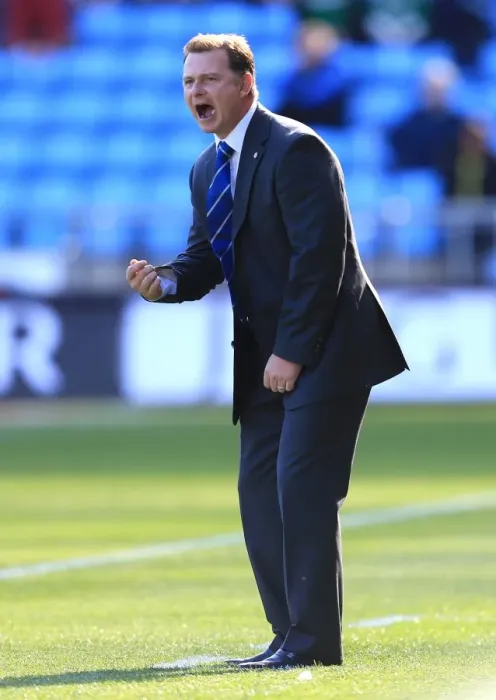 Framed Print : Mark Robins Coventry City Debut: Coventry City vs. Carlisle United, Ricoh Arena (Npower Football League One, 2012-09-22)