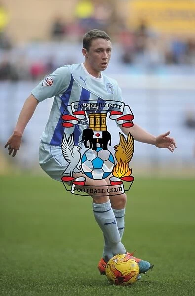 Matthew Pennington in Action: Coventry City vs Walsall (Sky Bet League One) at Ricoh Arena