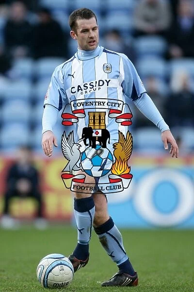 Michael Doyle in Action: Coventry City vs. Wolverhampton Wanderers - Championship Clash (07-02-2009)