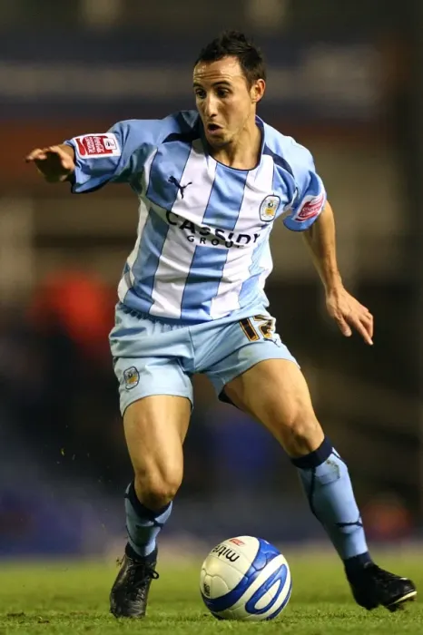 Framed Print : Michael Mifsud Scores for Coventry City Against Birmingham City in Championship Match at St. Andrews Stadium (03-11-2008) Framed Print : Michael Mifsud Scores for Coventry City Against Birmingham City in Championship Match at St. Andrews Stadium (03-11-2008)