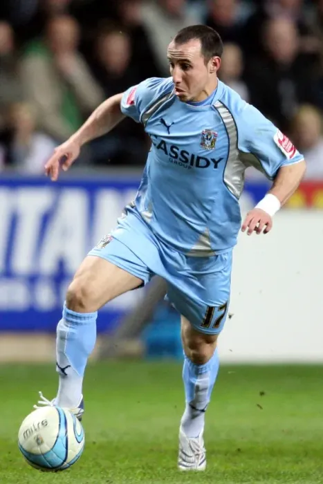 Framed Print : Michael Mifsud's Strike: Coventry City vs. Queens Park Rangers in Championship Action at Ricoh Arena (05-03-2008) Framed Print : Michael Mifsud's Strike: Coventry City vs. Queens Park Rangers in Championship Action at Ricoh Arena (05-03-2008)