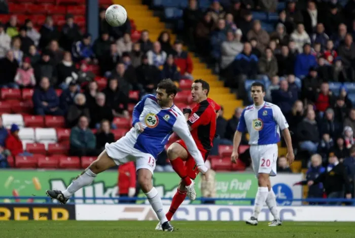 Framed Print : Michael Misfud Scores for Coventry City Against Blackburn Rovers in FA Cup Third Round at Ewood Park (05-01-2008) Framed Print : Michael Misfud Scores for Coventry City Against Blackburn Rovers in FA Cup Third Round at Ewood Park (05-01-2008)