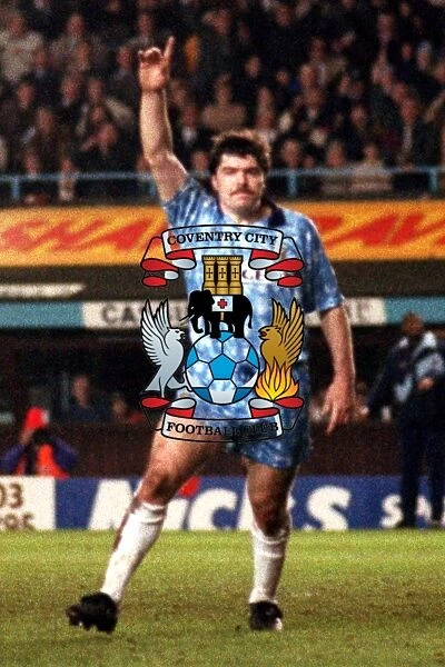 Mick Quinn in Action: Coventry City vs Arsenal