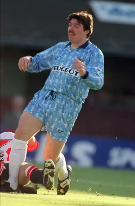 Framed Print : Mick Quinn: Coventry City's 1990s Football Star Framed Print : Mick Quinn: Coventry City's 1990s Football Star