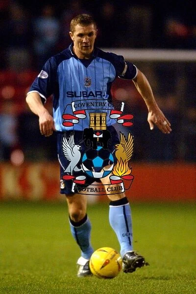Muhamed Konjic in Action: Coventry City vs Walsall, Nationwide League Division One (01-17-2004)