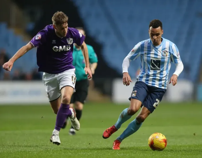 Framed Print : Murphy vs. Foley: Coventry City vs. Port Vale League One Clash at Ricoh Arena Framed Print : Murphy vs. Foley: Coventry City vs. Port Vale League One Clash at Ricoh Arena