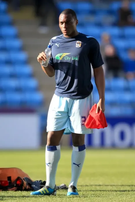 Framed Print : Nathan Cameron in Action for Coventry City vs Barnsley, Npower Championship (25-02-2012) - Ricoh Arena Framed Print : Nathan Cameron in Action for Coventry City vs Barnsley, Npower Championship (25-02-2012) - Ricoh Arena