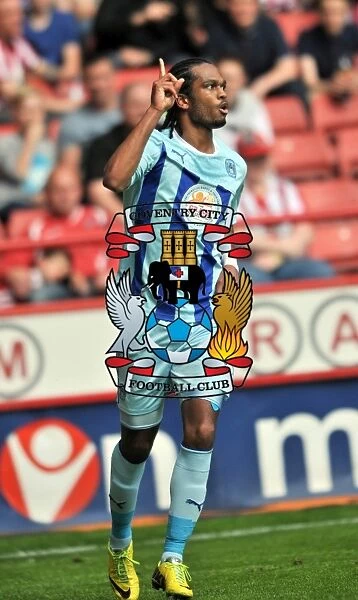 Nathan Delfouneso Scores First Goal: Coventry City's Triumph at Bramall Lane (Sky Bet League One: Sheffield United vs Coventry City)