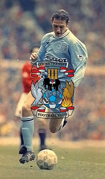 Noel Whelan in Action: Coventry City vs Manchester United (1990s)