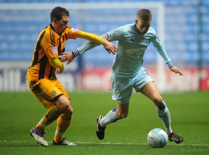 Framed Print : npower Football League Championship - Coventry City v Hull City - Ricoh Arena Framed Print : npower Football League Championship - Coventry City v Hull City - Ricoh Arena