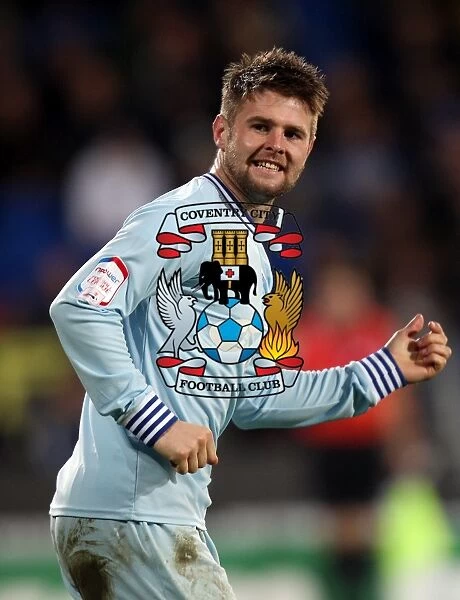 Oliver Norwood in Action: Coventry City vs. Cardiff City, Npower Championship (21-03-2012)
