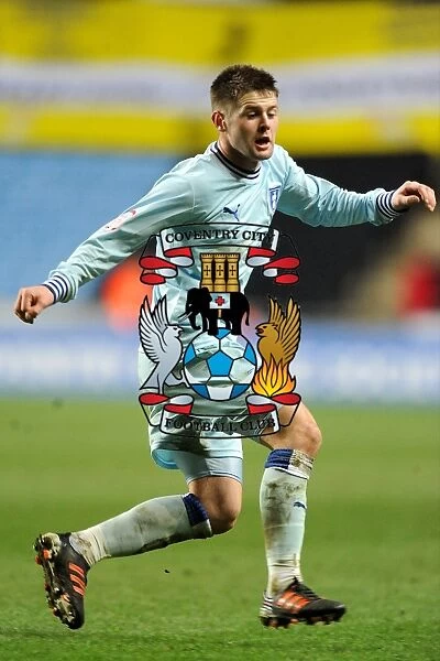 Oliver Norwood in Action: Coventry City vs Leeds United, Npower Championship, Ricoh Arena (February 14, 2012)