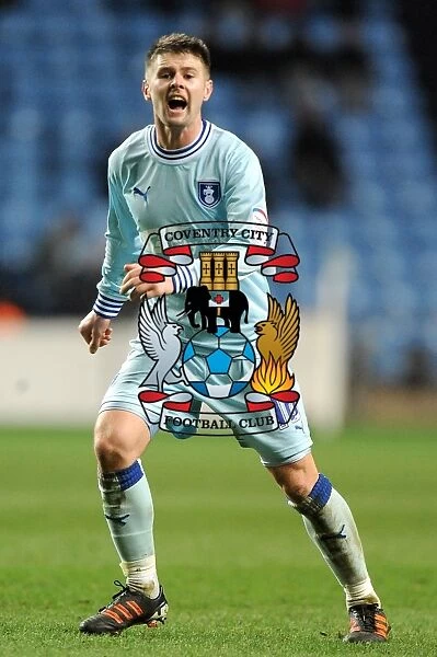 Oliver Norwood: Coventry City vs. Leeds United, Npower Championship (February 14, 2012, Ricoh Arena) - Intense Moment