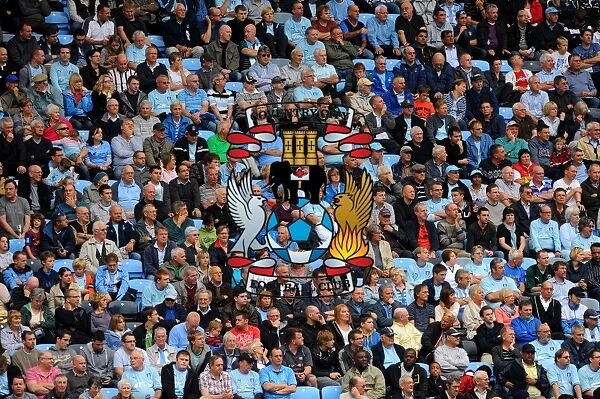 Passionate Coventry City Fans in Action: Npower Championship Match vs. Reading at Ricoh Arena (2011)