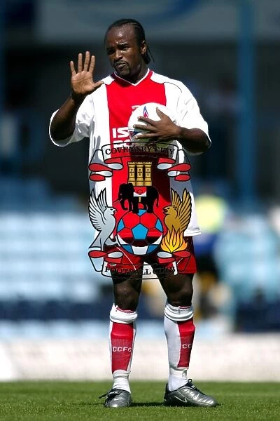 Patrick Suffo in Action: Coventry City vs. Wolverhampton Pre-Season Friendly at Highfield Road (August 2, 2003)
