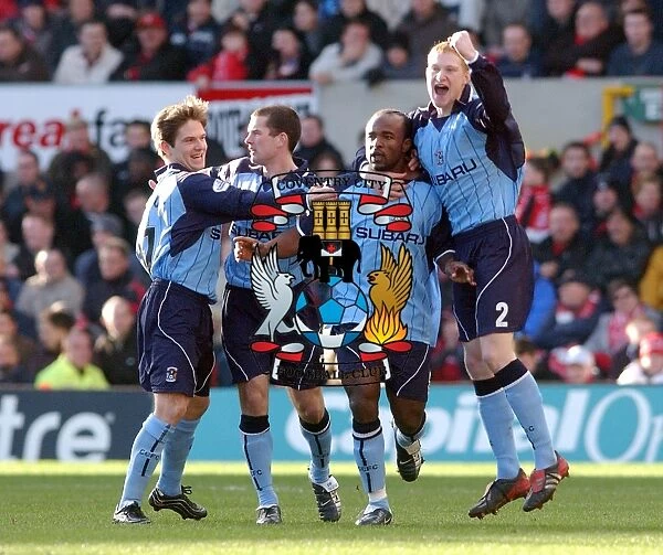 Patrik Suffo Scores Opening Goal: Coventry City vs. Nottingham Forest (Division One, 07-02-2004)